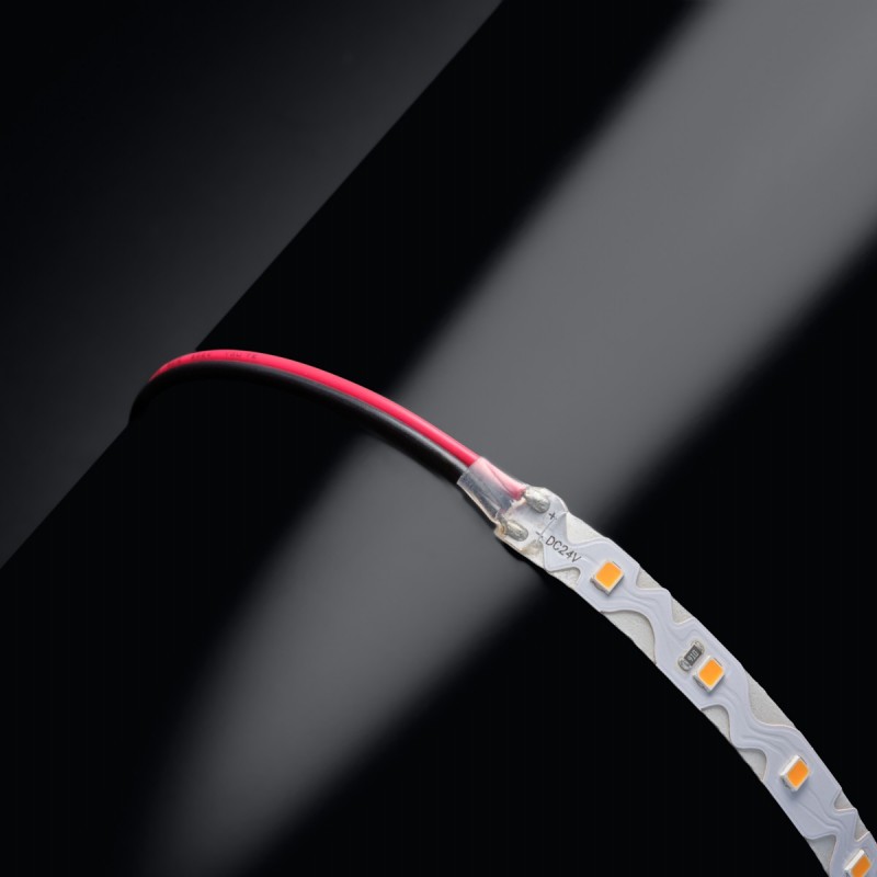 Ruban LED articulé Zig-Zag - 9,6W/m - IP20 - Blanc - 60 LED/m - 2835+ - 5m - 24V