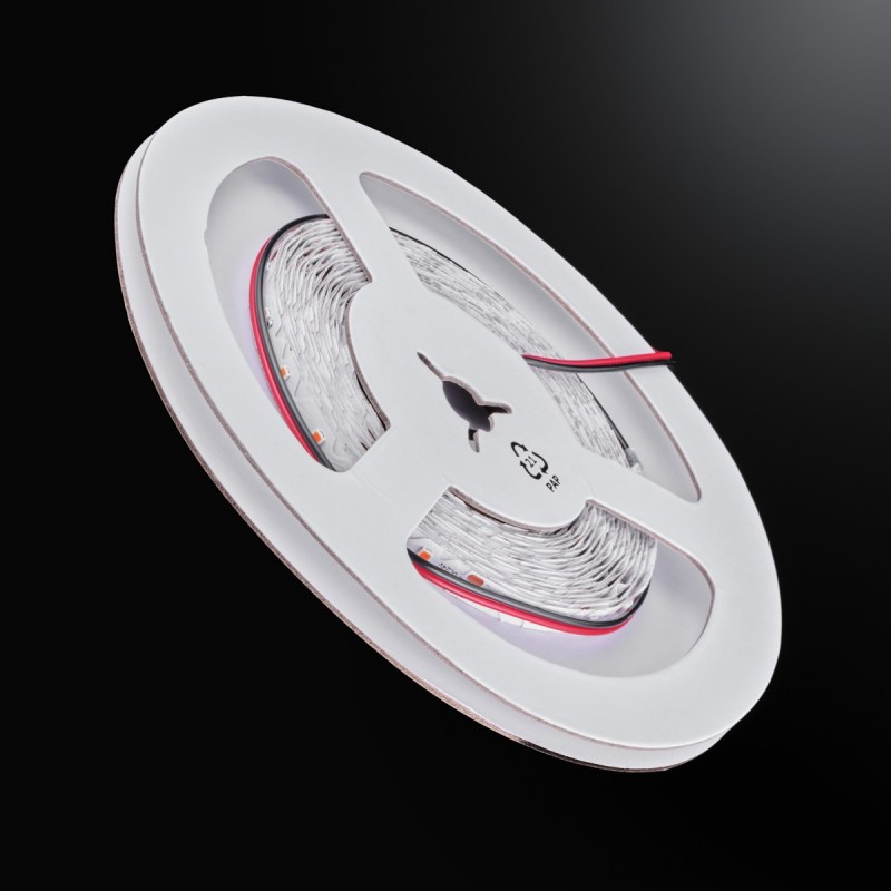 Ruban LED articulé Zig-Zag - 9,6W/m - IP20 - Blanc - 60 LED/m - 2835+ - 5m - 24V