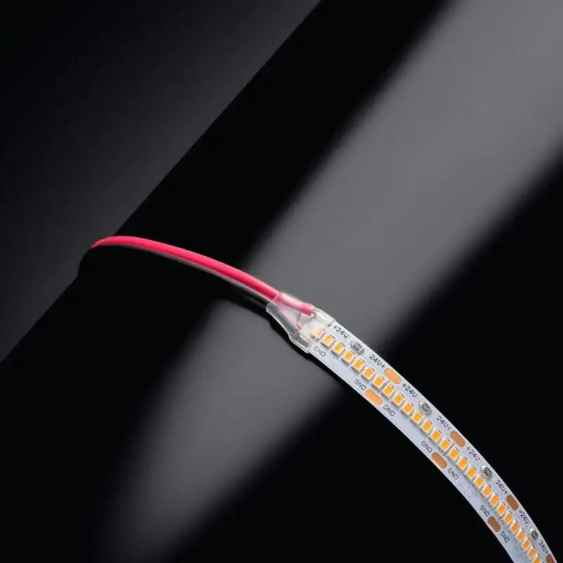 Ruban LED Haute densité (120 lm/w) - 13W/m - IP20 - Blanc - 420 LED/m - 2216+ - 5m -24V