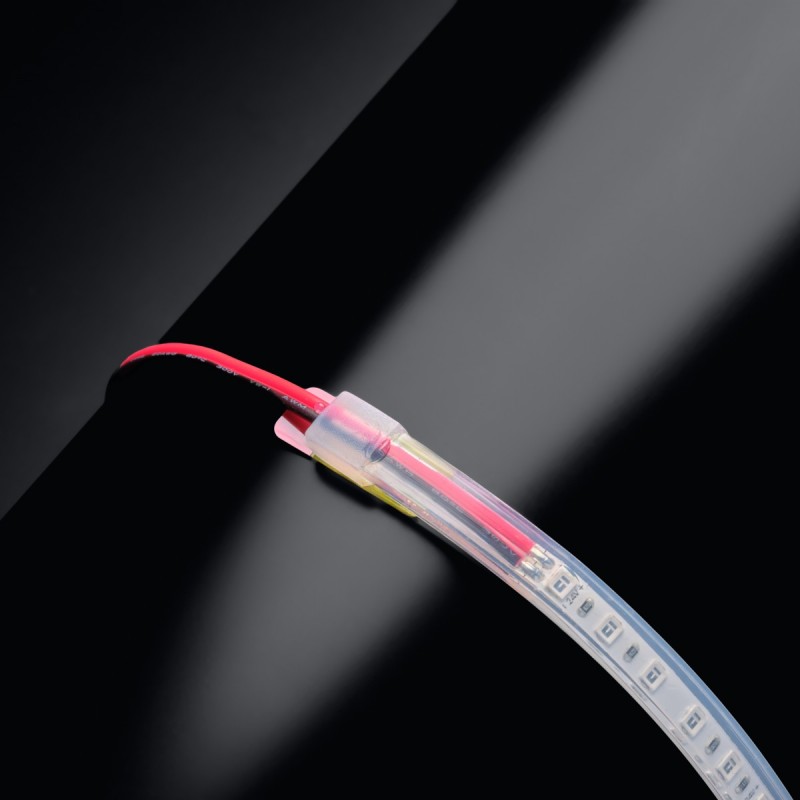 Mini ruban LED 7,5mm de large - 9,6W/m - IP68 - Blanc - 120 LED/m - 2835E - 5m - 24V