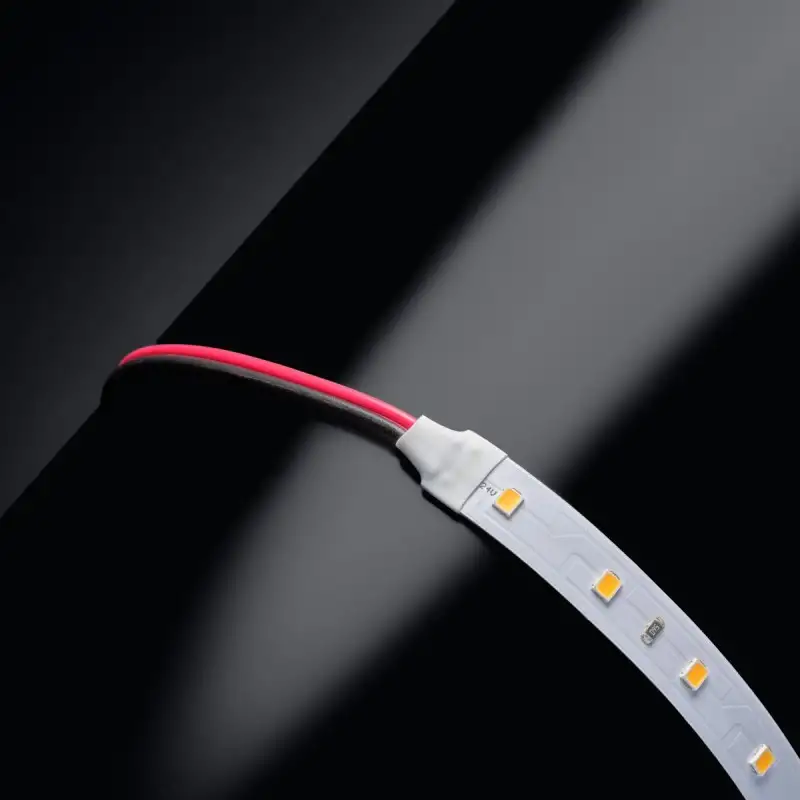 Ruban LED haute fidélité - 14,4W/m - IP20 - Blanc chaud - 60 LED/m - 2835P - 5m - 24V