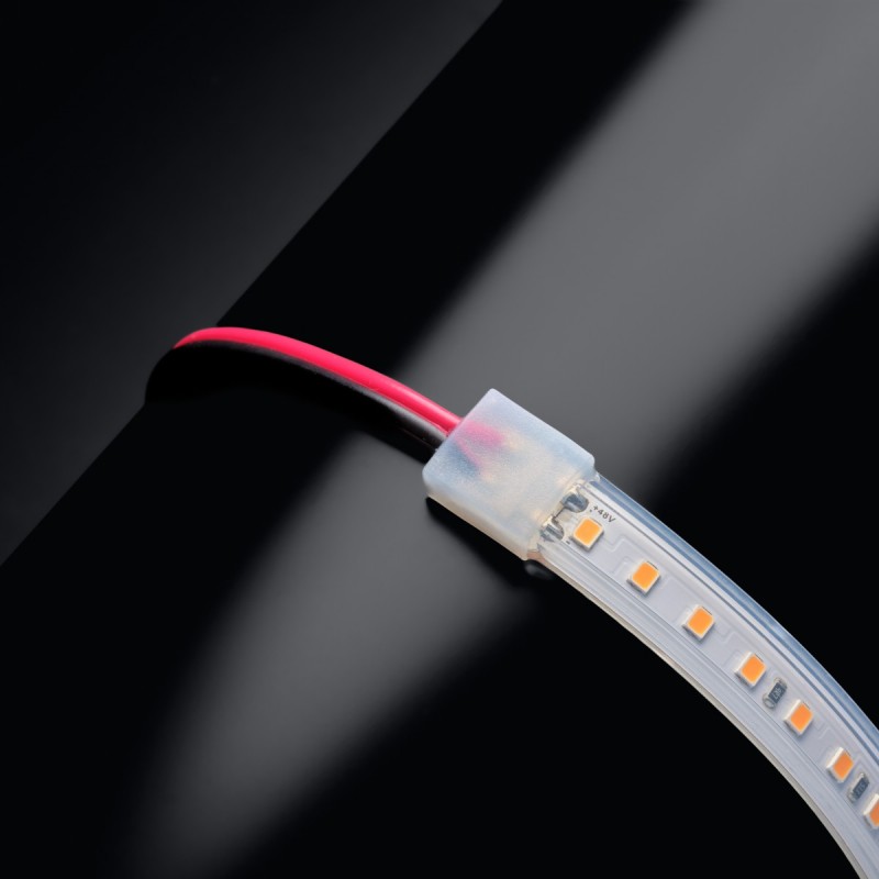 Ruban LED XXL haute fidélité IP65 - 8W/m - 120 LED/m - 2835 - 50m - 48V - Blanc