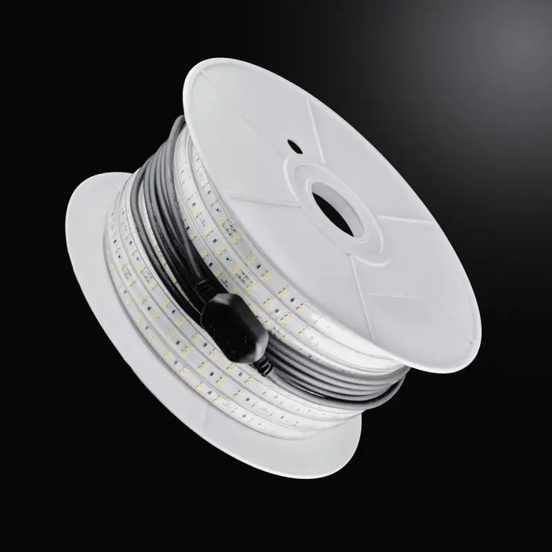 Ruban LED de chantier 230V IP65 50 mètres 13,5W/m DW en bobine rotor
