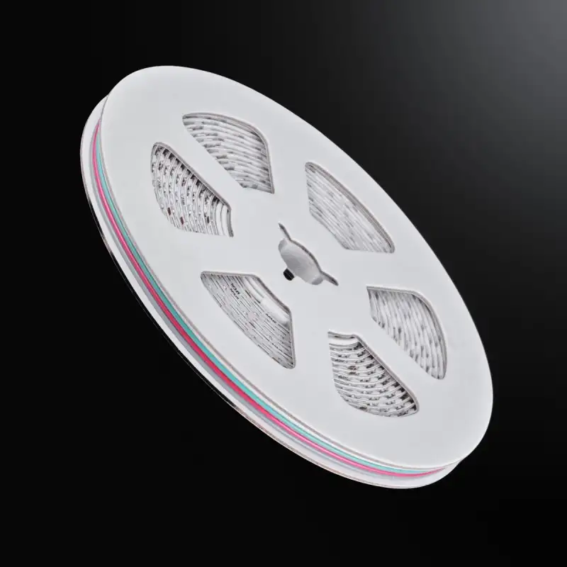 Mini ruban LED RGB multicolore 5mm de large - 9,6W/m - IP20 - 120 LED/m - 3838E - 5m - 24V