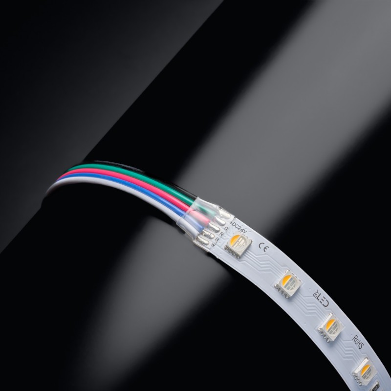 Strip IP20 - RGB & Blanc chaud - 19,2W/m