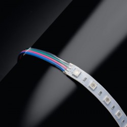 Ruban LED RGB multicolore - 14,4W/m - IP65 - 60 LED/m - 5050 - 5m - 24V