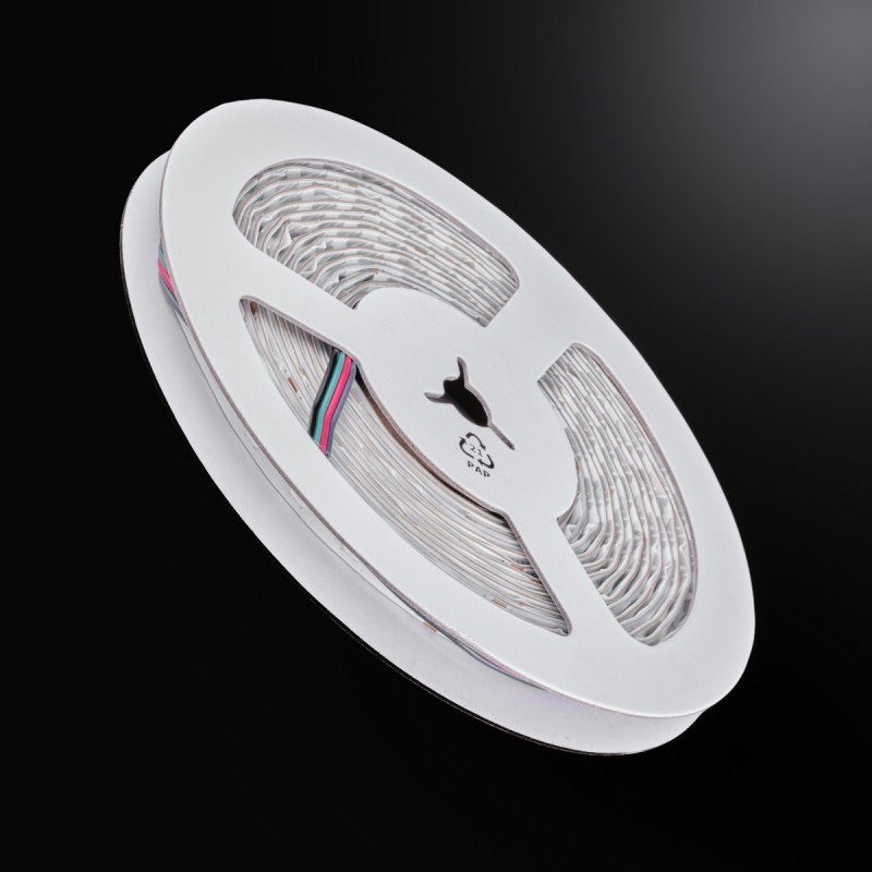 Ruban IP65 5050 - RGB - 14,4W/m - 60 LED/m - 5m