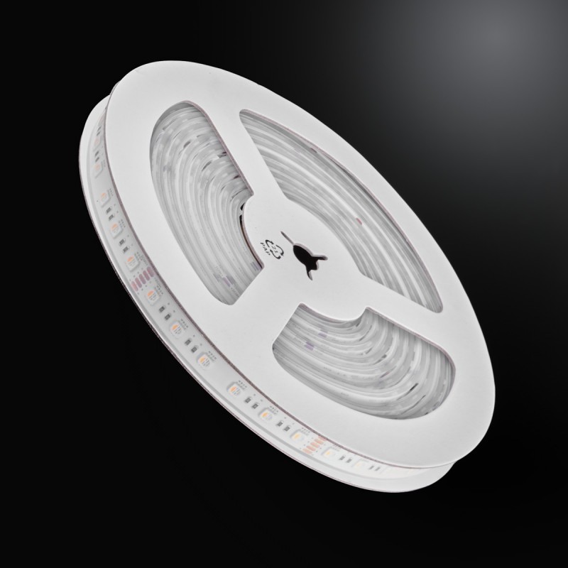 Ruban IP68 5050 - RGB & Blanc chaud - 19,2W/m - 60 LED/m - 5m