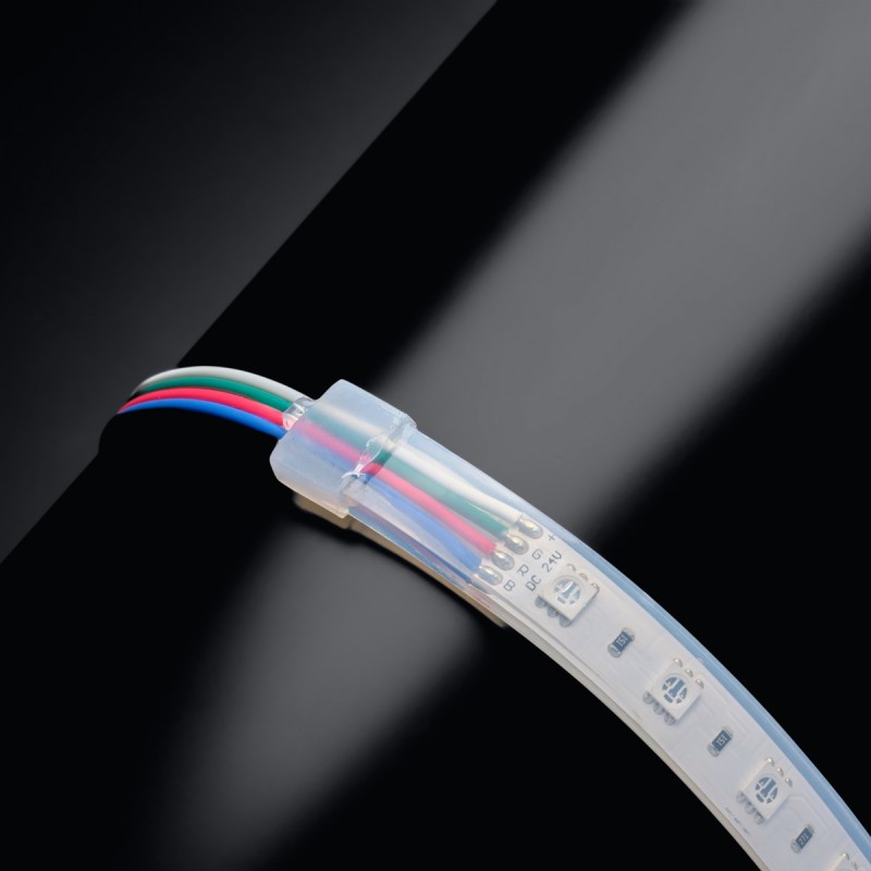 Ruban IP68 5050 - RGB - 7,2W ou 14,4W/m - 30 ou 60 LED/m - 5m