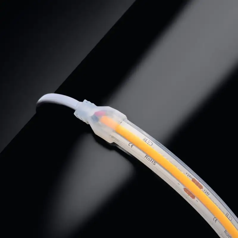 Ruban LED COB Haute luminosité (130 lm/w) - 8W - IP68 - Blanc - 320 LED/m - 5m - 24V Ruban LED COB Haute luminosité (130 lm/w) - 8W - IP68 - Blanc - 320 LED/m - 5m - 24V