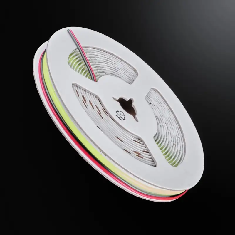 Ruban LED COB couleur lumière continue - 10W/m - IP20 - 480 LED/m - 5m – 24V