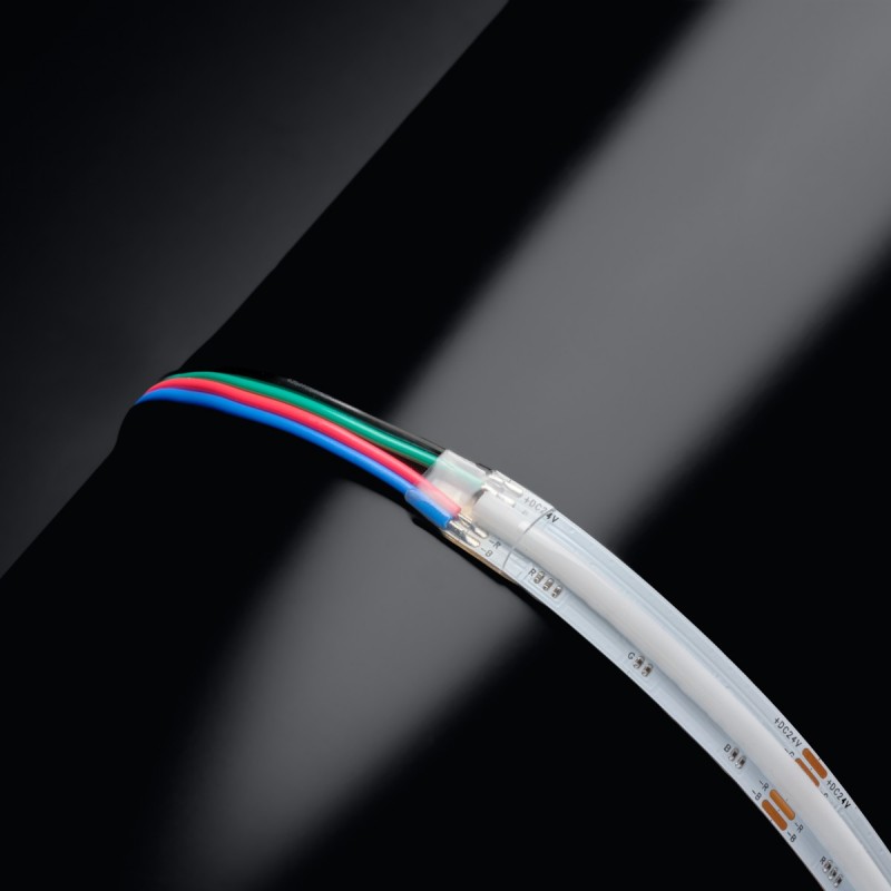 Ruban LED COB RGB - 14W/m - IP20- 840 LED/m - 5m - 24V