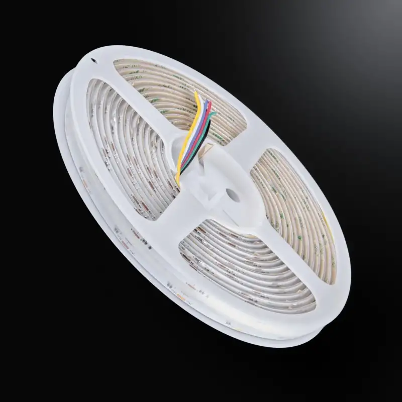 Ruban LED COB RGBCCT - 21W/m - IP65- 840 LED/m - 24V