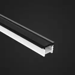 Tube de diffuseur néon flex pour ruban LED Noir – Direct – D1010