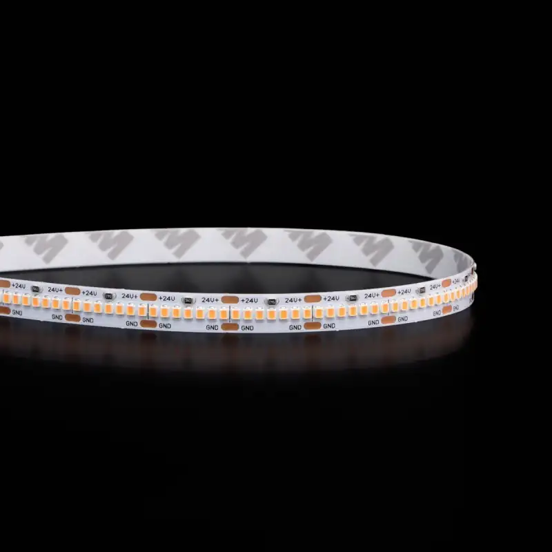 Ruban LED Haute densité (120 lm/w) - 13W/m - IP20 - Blanc - 420 LED/m - 2216+ - 5m -24V