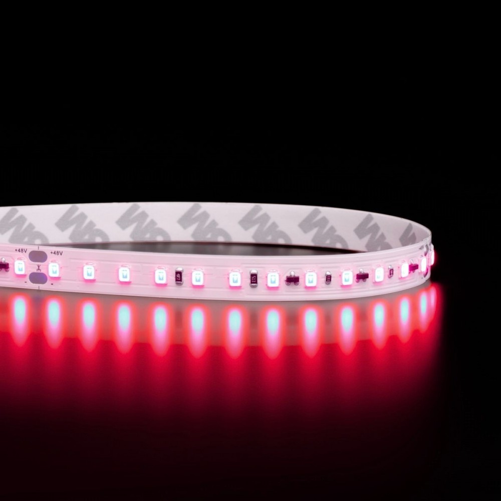 Ruban LED XXL haute fidélité IP20 - 8W/m - 120 LED/m - 2835 - 50m - 48V - Couleurs