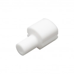 Embout troué droit ruban néon flex D1010