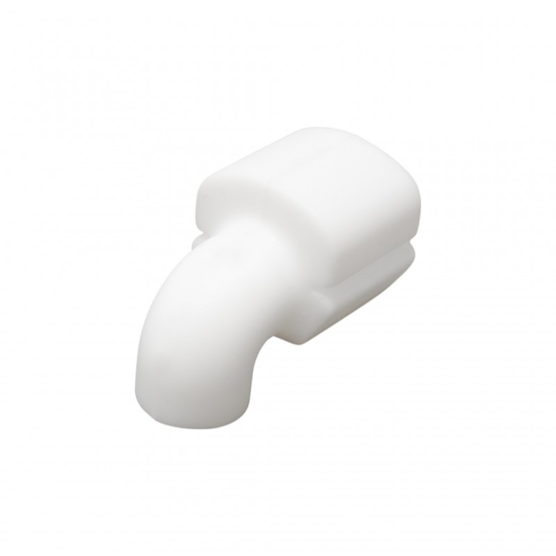 Embout troué coté ruban néon flex D1010