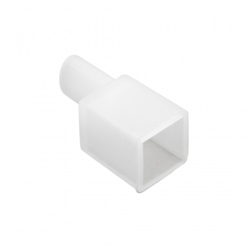 Embout troué droit ruban néon flex D0606