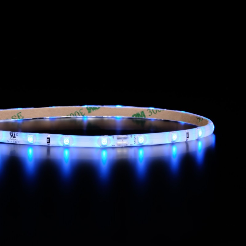 Mini ruban IP65 3528E - Bleu- 4,8W/m - 60 LED/m - 5m