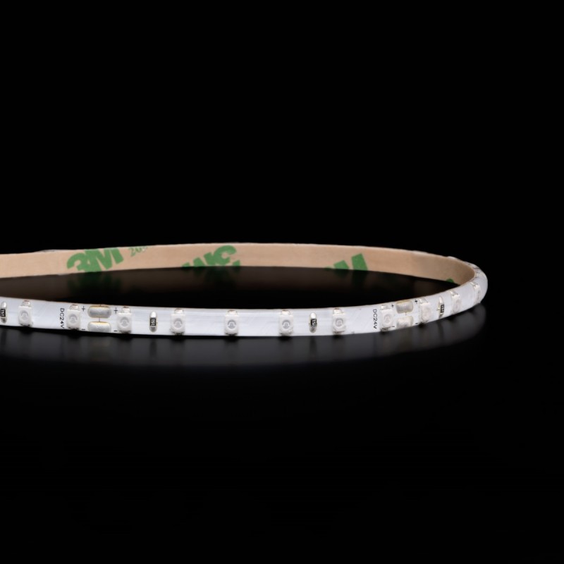 Mini ruban IP65 3528E - Bleu - 7,6W/m - 96 LED/m - 5m