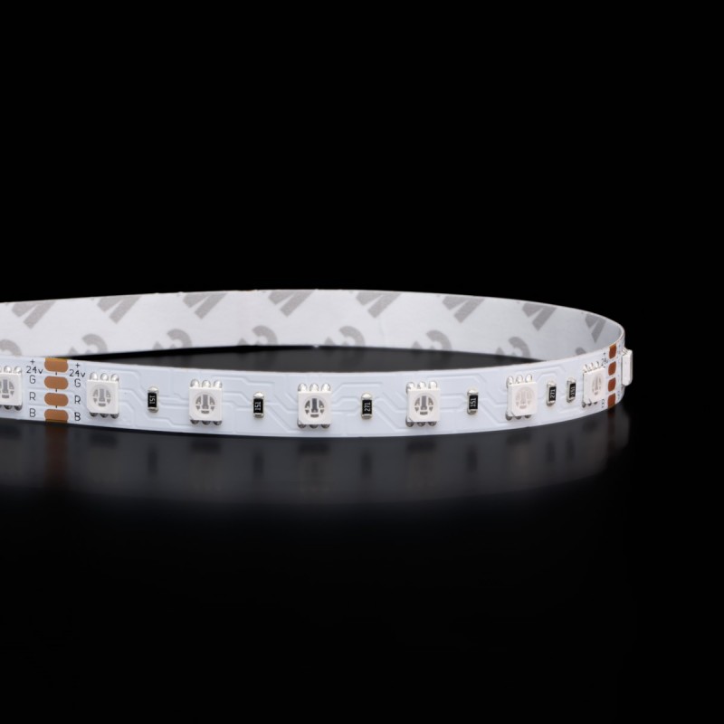 Ruban IP20 5050 - RGB - 14,4W/m - 60 LED/m - 5m