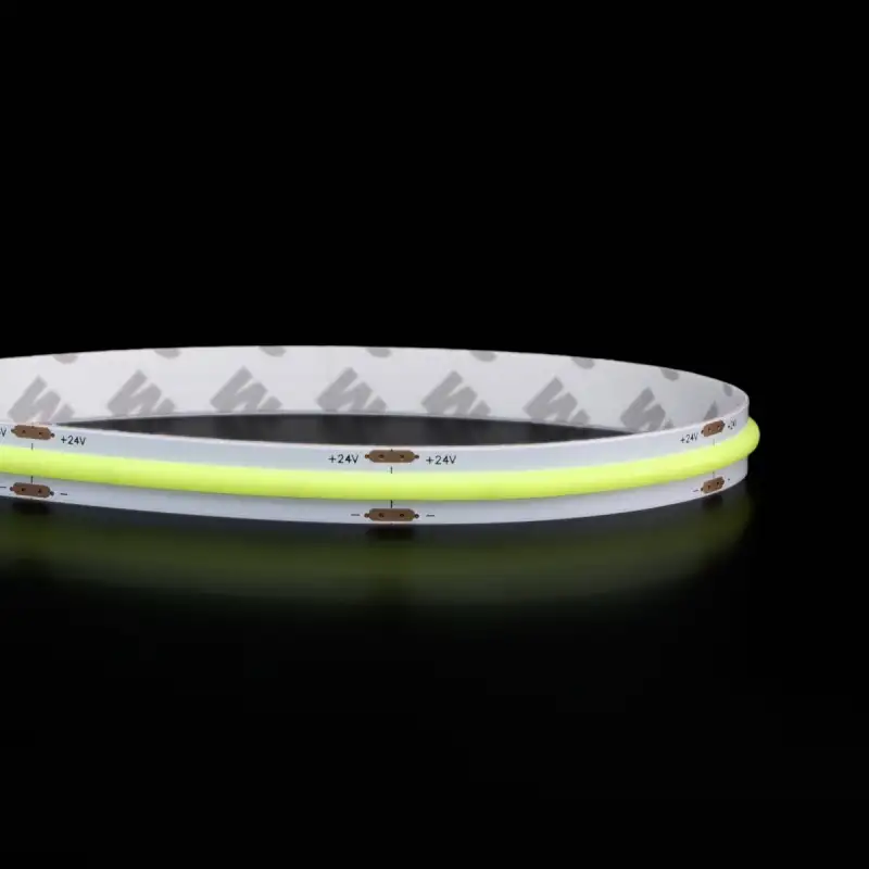 Ruban LED COB couleur lumière continue - 10W/m - IP20 - 480 LED/m - 5m – 24V