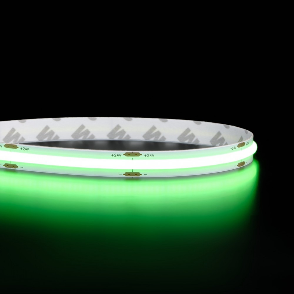 Ruban LED COB couleur lumière continue - 10W/m - IP20 - 480 LED/m - 5m – 24V