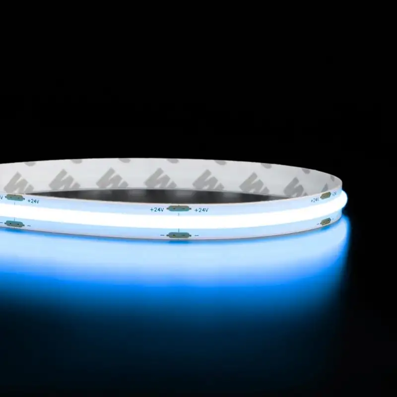 Ruban LED COB couleur lumière continue - 10W/m - IP20 - 480 LED/m - 5m – 24V