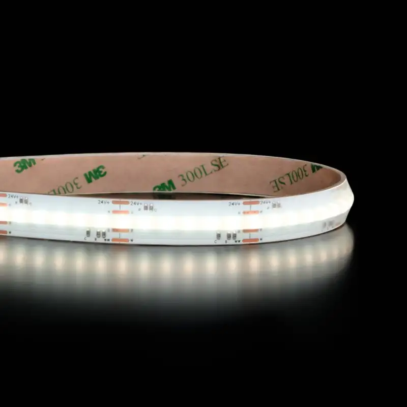 Ruban LED COB RGBCCT - 21W/m - IP65- 840 LED/m - 24V