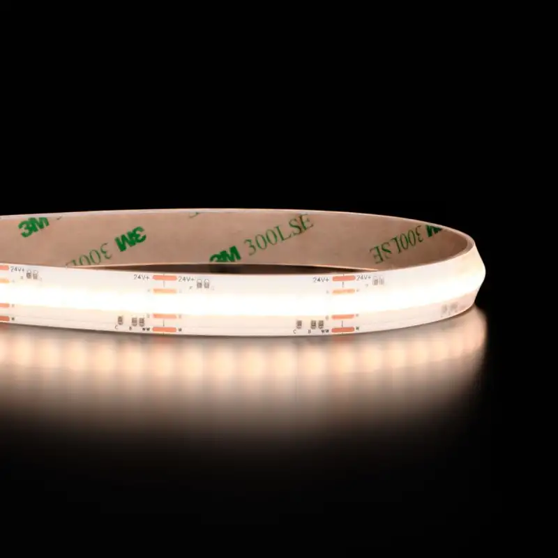 Ruban LED COB RGBCCT - 21W/m - IP65- 840 LED/m - 24V