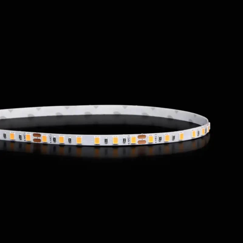 Ruban LED étroit haute fidélité IP20 - 9,6W/m - 120 LED/m - 2835E - 5m - 24V - Blanc