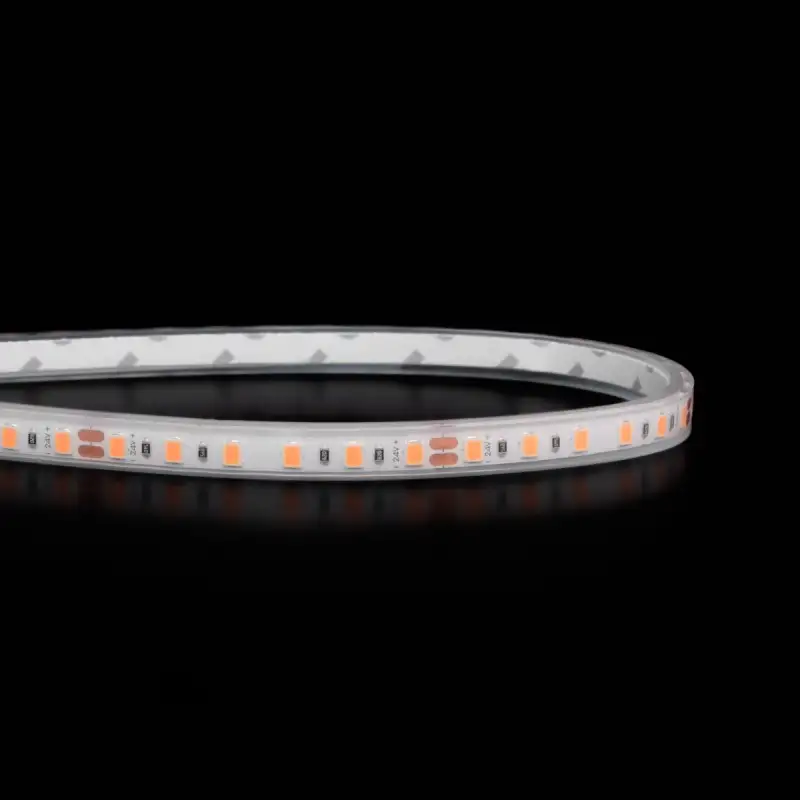 Mini ruban LED 7,5mm de large – 14,4W/m - IP68 - Blanc - 120 LED/m - 2835E - 5m - 24V