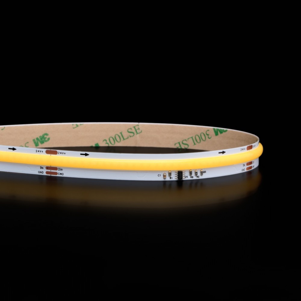 Ruban LED digital COB – 12W/m - IP20 – 360 LED/m - 5m – 24V