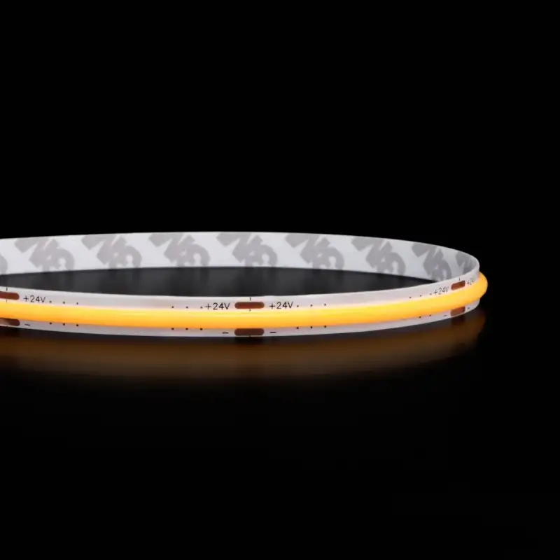 Ruban LED COB Haute fidélité à la coupe - 8W/m - 115lm/W - Blanc - 320LED/m - IP65 - 24V