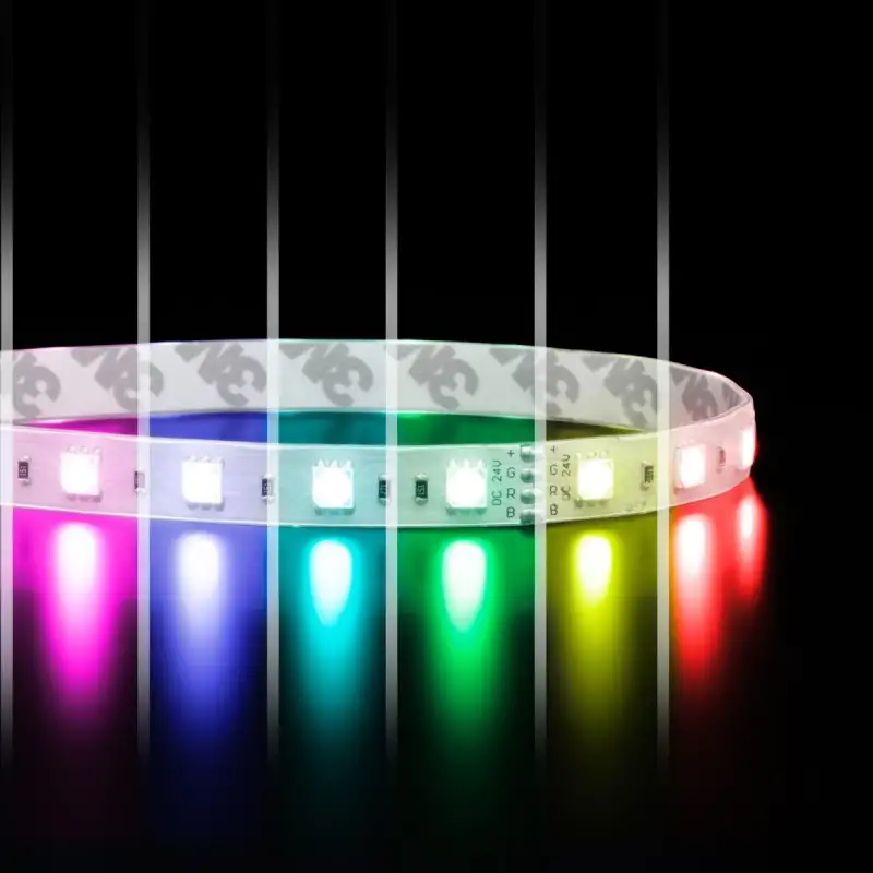 Ruban IP65 5050 - RGB - 14,4W/m - 60 LED/m - 5m