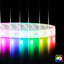 Ruban IP68 5050 - RGB & Blanc chaud - 19,2W/m - 60 LED/m - 5m