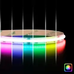 Ruban LED COB RGB à la coupe - 14W/m - IP20- 840 LED/m - 24V