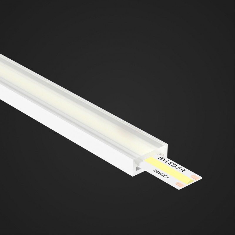 Mini ruban IP68 3528E - Bleu - 7,6W/m - 96 LED/m - 5m