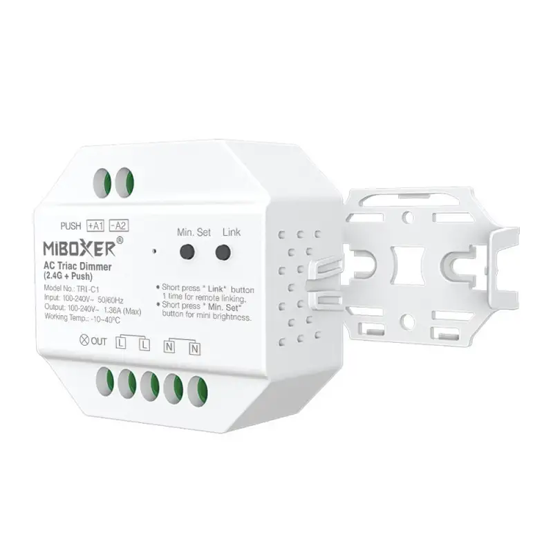 Contrôleur Dimmer LED Halogène Filament monocouleur MiBoxer TRI-C1