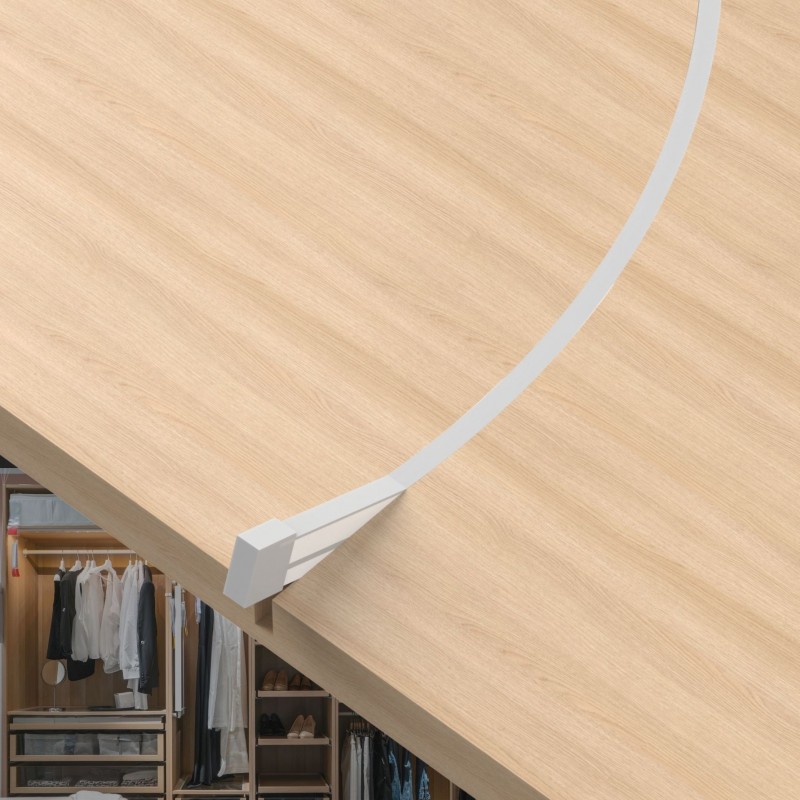 Tube néon flex avec ruban LED 238 LED/m 6W 24V latéral à la coupe