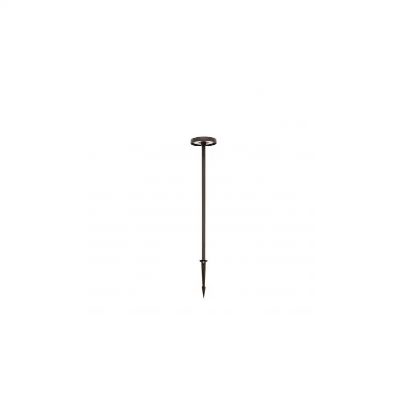 Borne led fine de jardin 80 cm 360° - Chocolat cuivre