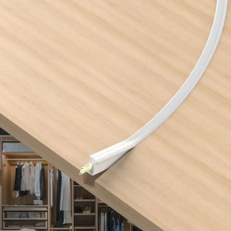 Tube néon flex avec ruban LED 180 LED/m 10W 24V latéral en T à la coupe