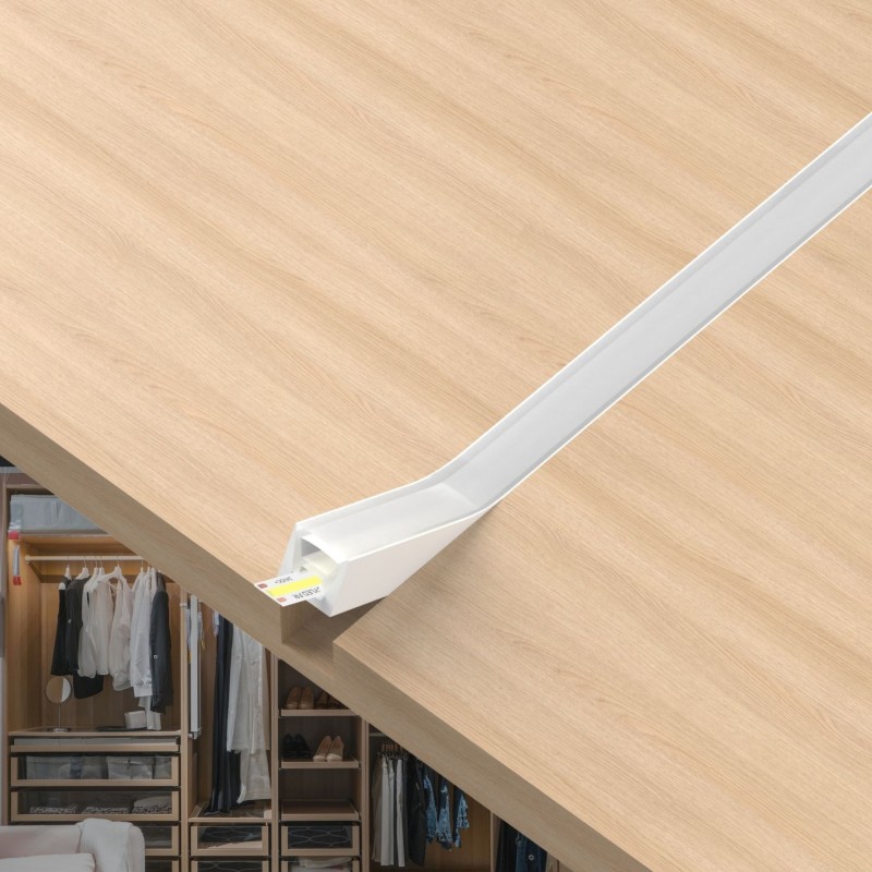 Tube néon flex carré pour ruban LED - Direct - D1010