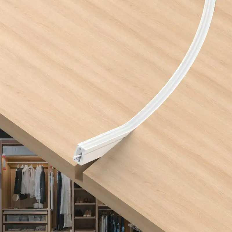 Tube néon flex large pour ruban LED - latéral – L1020