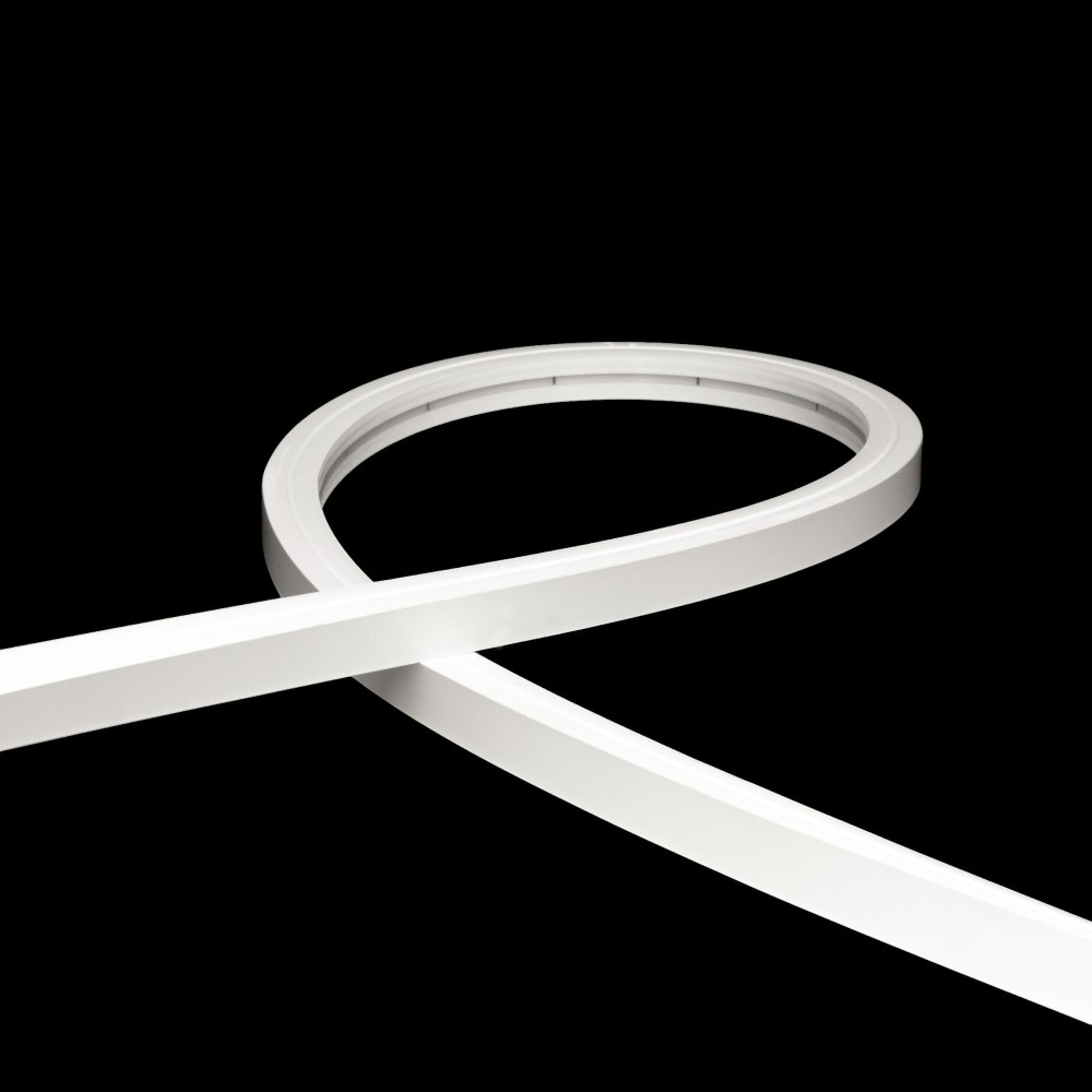 Néon flex avec ruban LED 4mm - 50 mètres - Direct - 16W/m - 140LED/m - IP68 - 24V - D1616