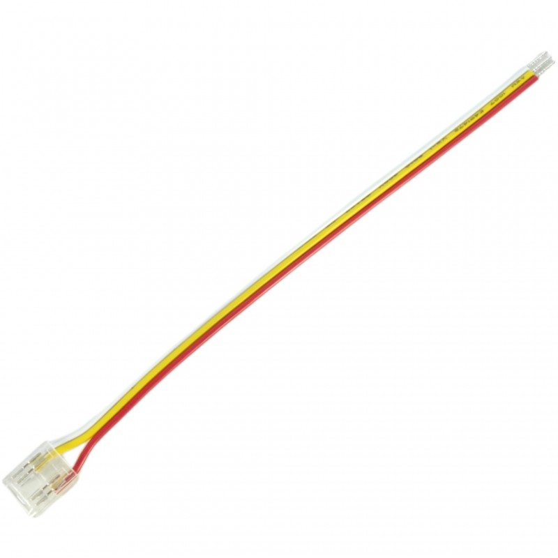 Connecteur pour ruban LED CCT 10mm Clipx + câble 15 cm