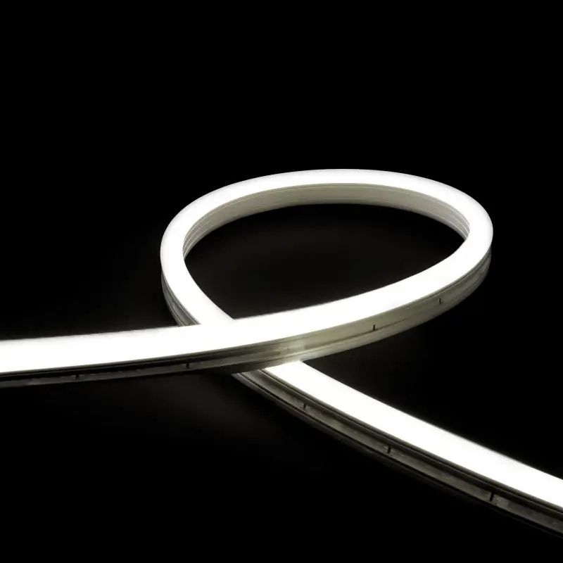 Néon flex avec ruban LED - à la coupe - Latéral - 14W/m - 120 LED/m - IP68 - 24V - L1225