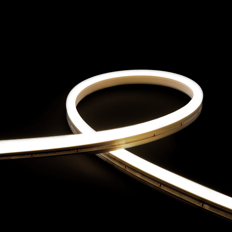 Néon flex avec ruban LED  - à la coupe - Latéral - 14W/m - 120 LED/m - IP68 - 24V - L1225