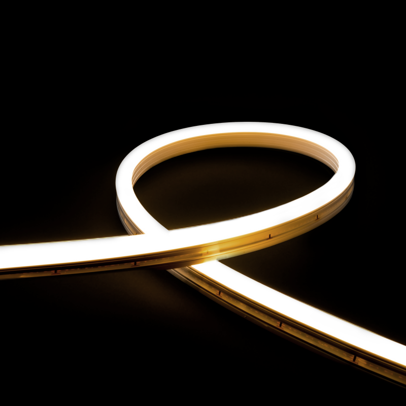 Néon flex avec ruban LED  - à la coupe - Latéral - 14W/m - 120 LED/m - IP68 - 24V - L1225